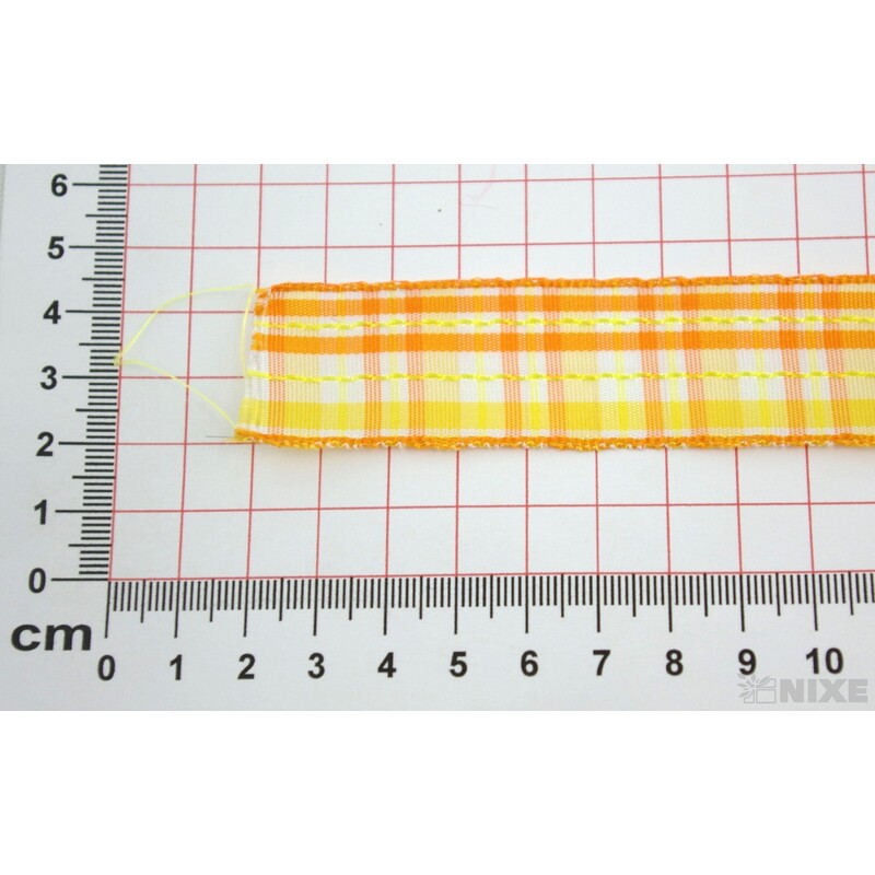 KOSTKOVÁ STUHA DR. 25mmx25m*ORANŽOVÁ