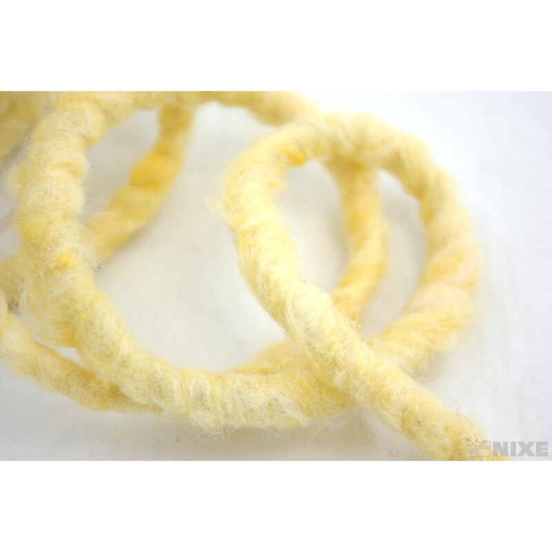 STUHA PLSTĚNÁ DRÁT 10mmx7m*ŽLUTÁ SV. V+