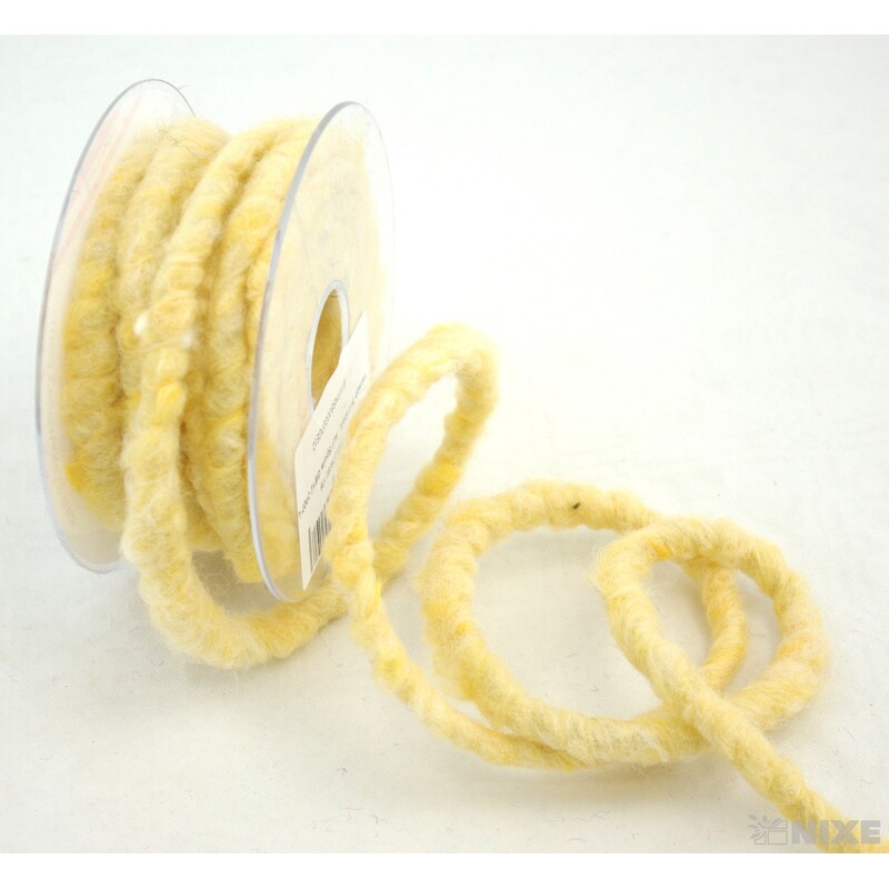 STUHA PLSTĚNÁ DRÁT 10mmx7m*ŽLUTÁ SV. V+