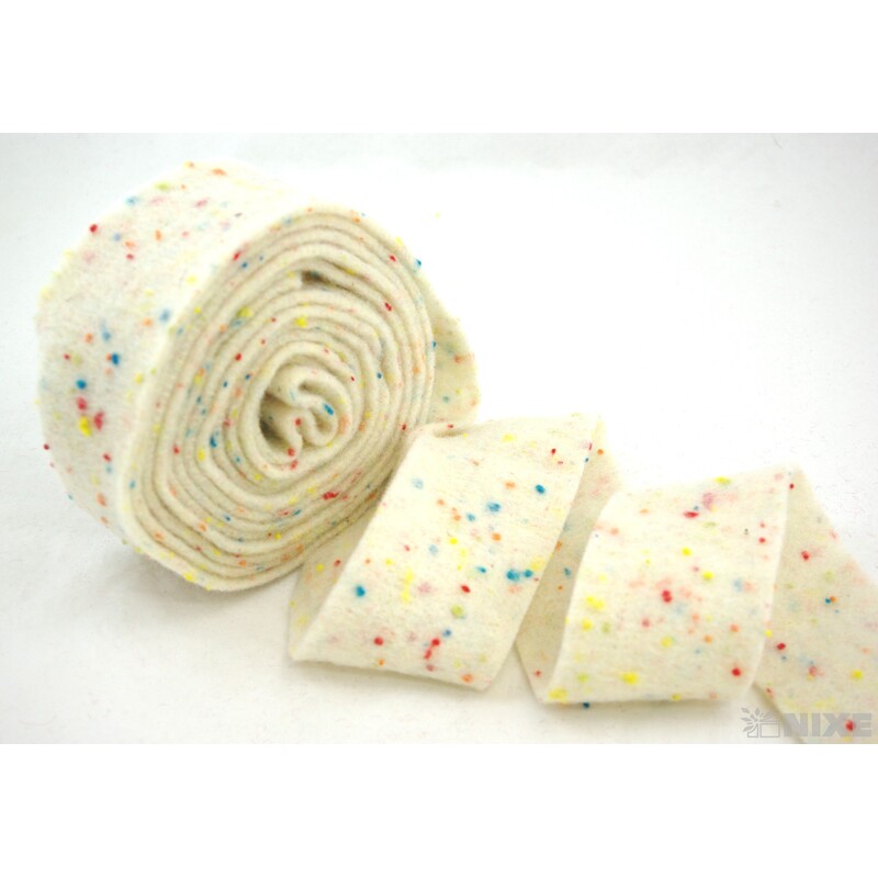 FILC CONFETI 75mmx5m*BÍLÁ V+