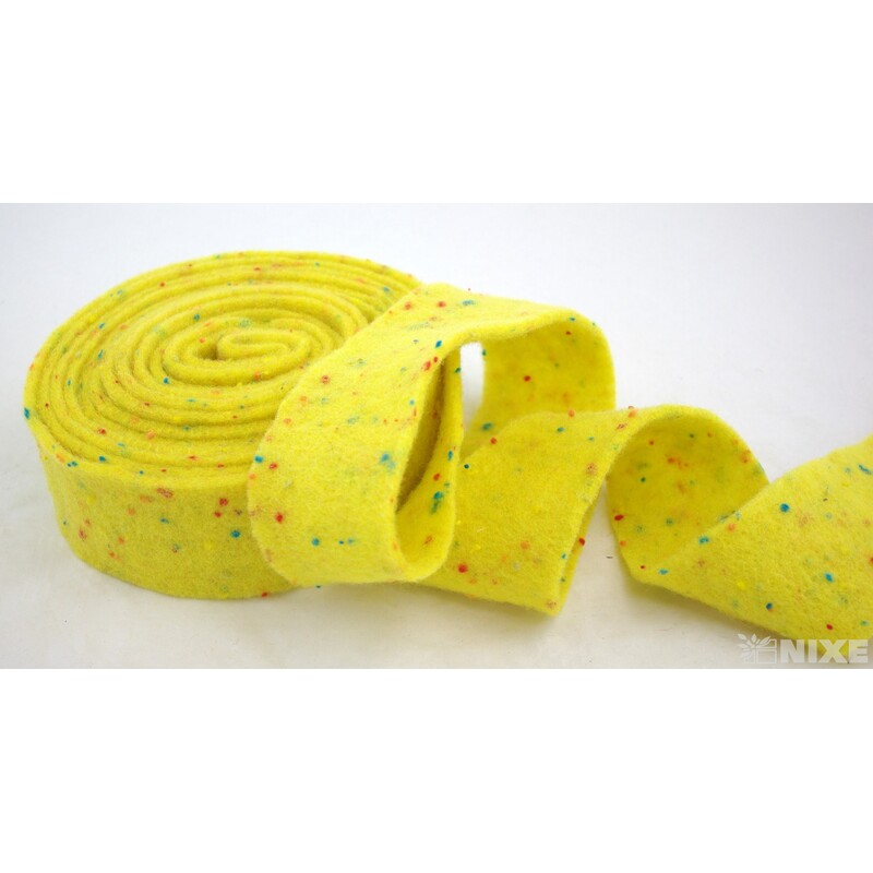 FILC CONFETI 75mmx5m*ŽLUTÁ