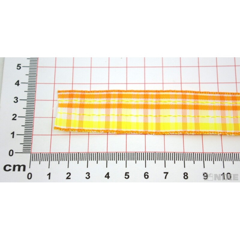KOSTKOVÁ STUHA DR. 25mmx25m*ŽLUTÁ