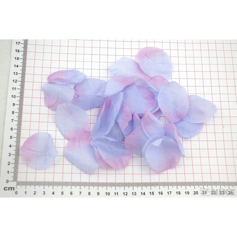 OKVĚTNÍ LÍSTKY RŮŽÍ 100ks*FIALOVÁ SV.