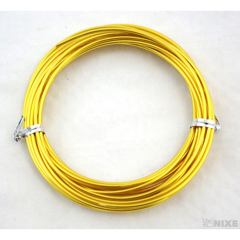 DRÁT HLINÍKOVÝ 2mmx5m*ZLATÁ TM.