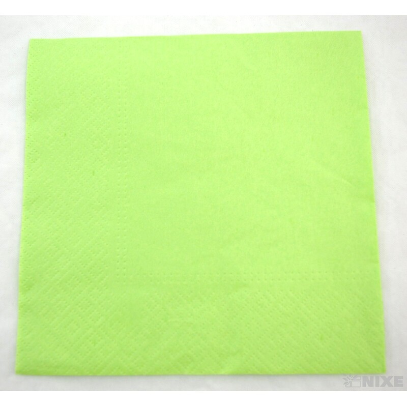 UBROUSKY 33x33cm 20ks*ZELENÁ