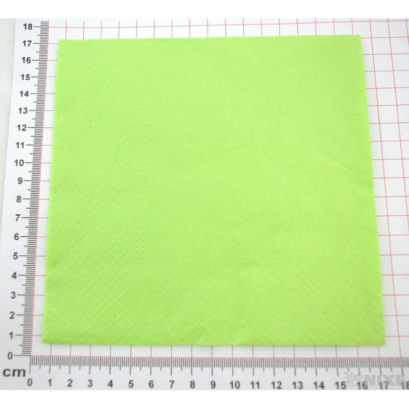 UBROUSKY 33x33cm 20ks*ZELENÁ