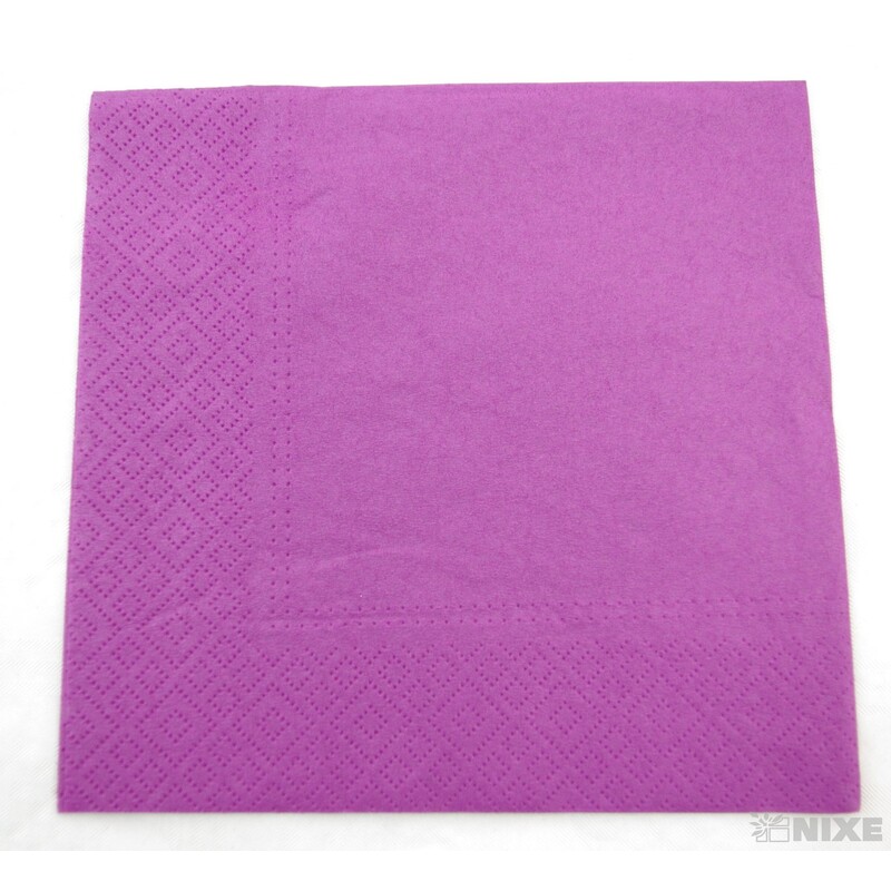 UBROUSKY 33x33cm 20ks*FIALOVÁ TM.