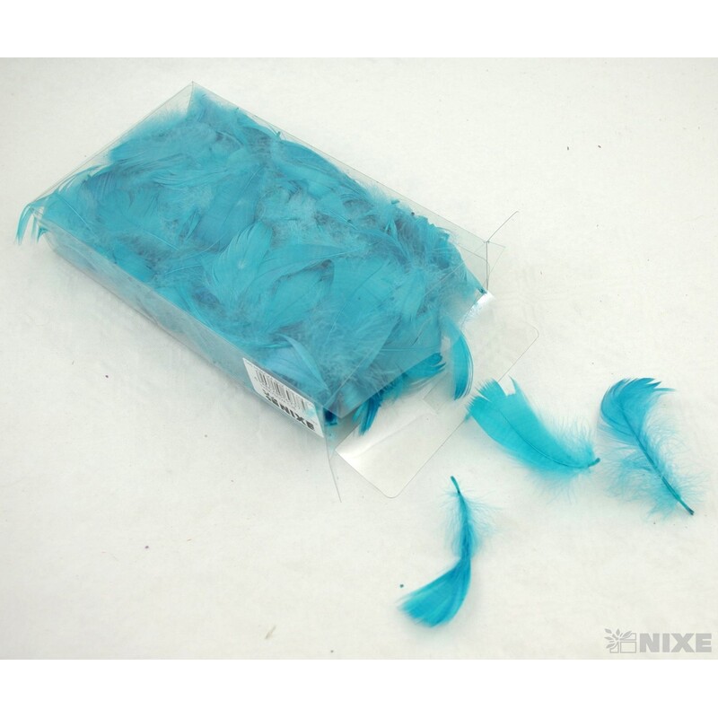 PEŘÍČKA BOX 15gr. cca 250ks*TYRKYSOVÁ C26