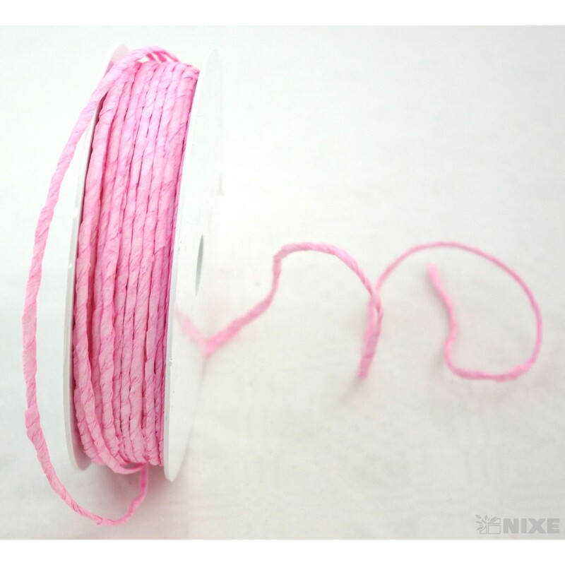 DRÁT PAPÍROVÝ 30m*RŮŽOVÁ SV. C20