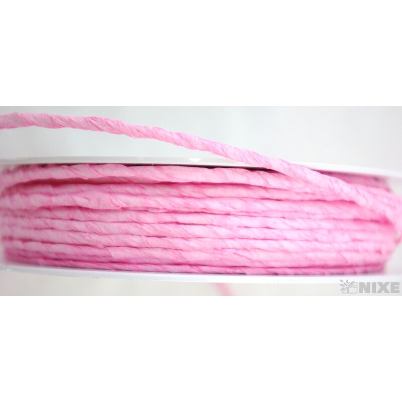 DRÁT PAPÍROVÝ 30m*RŮŽOVÁ SV. C20