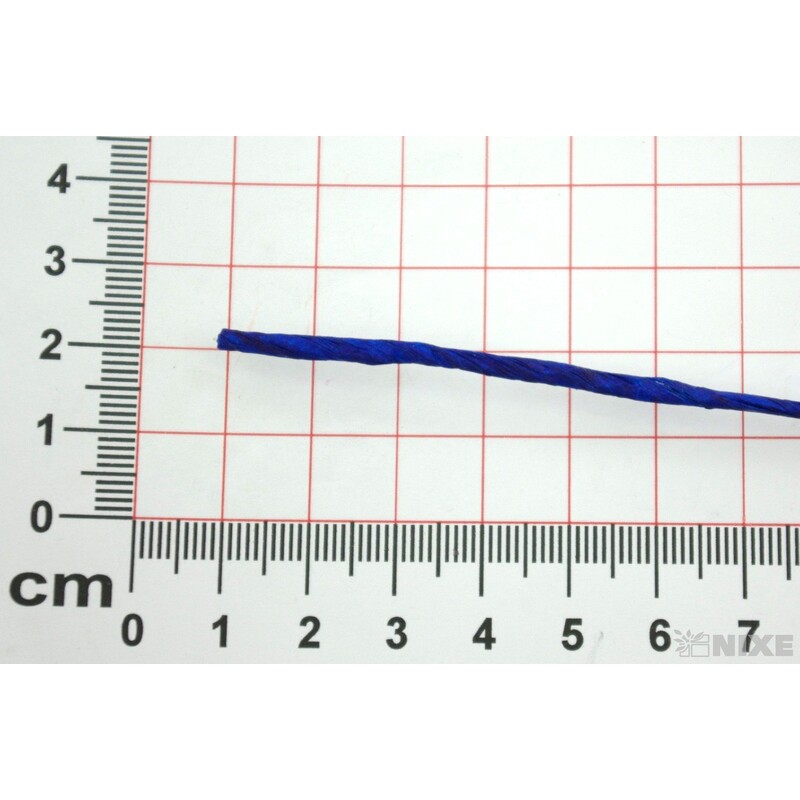 DRÁT PAPÍROVÝ 30m*MODRÁ TM. C30