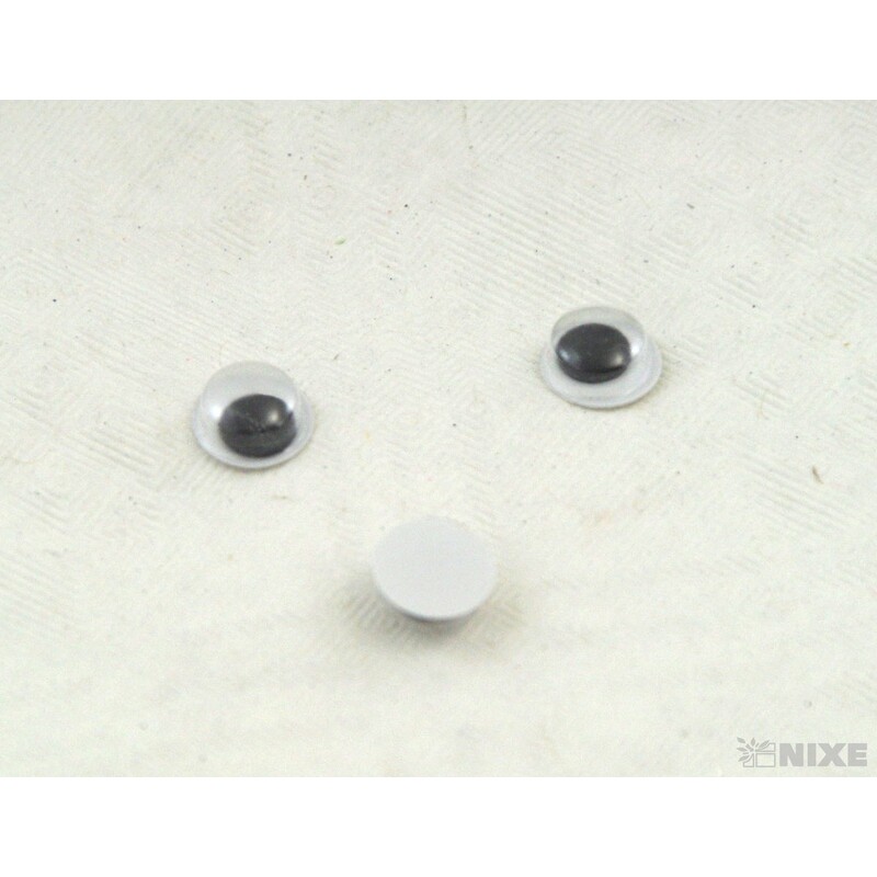 OČI PLASTOVÉ 0,8cm 10.000ks*