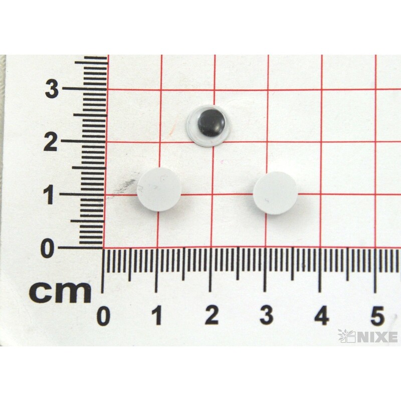 OČI PLASTOVÉ 0,8cm 10.000ks*