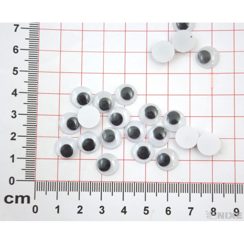 OČI PLASTOVÉ 1cm 5.000ks*