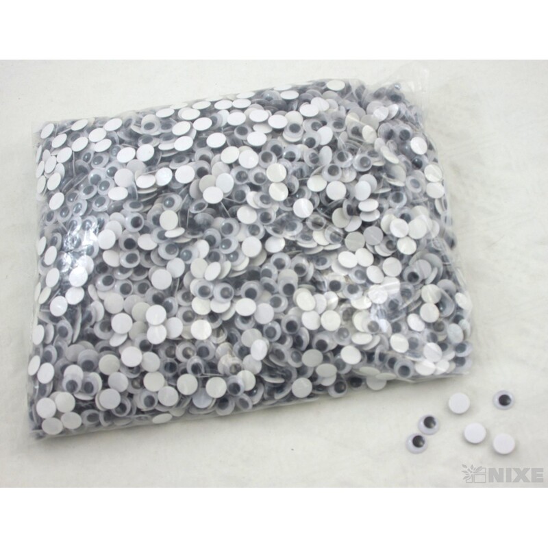 OČI PLASTOVÉ 1,2cm 4.000ks*