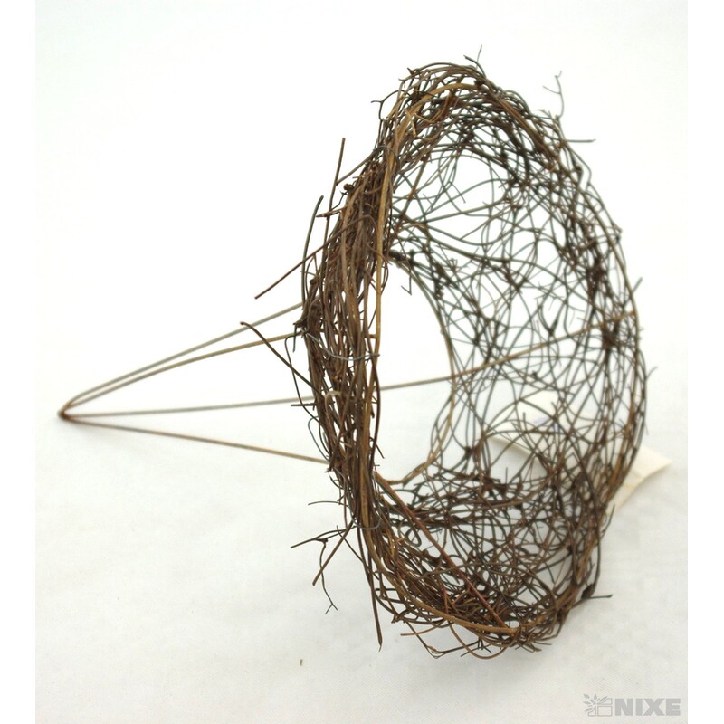 PODLOŽKA HNÍZDO 15x6x18cm*HNĚDÁ