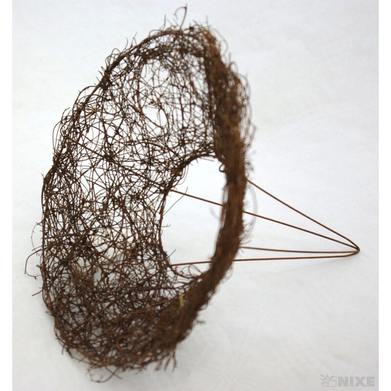 PODLOŽKA HNÍZDO 20x8x21cm*HNĚDÁ