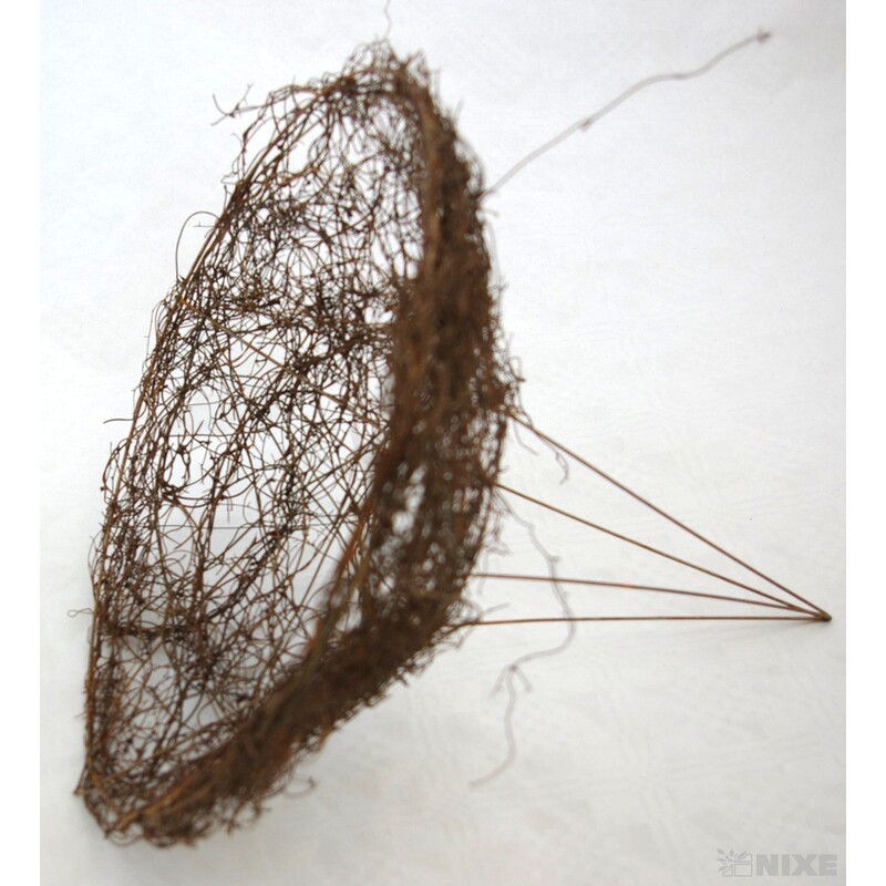 PODLOŽKA HNÍZDO 25x10x28cm*HNĚDÁ