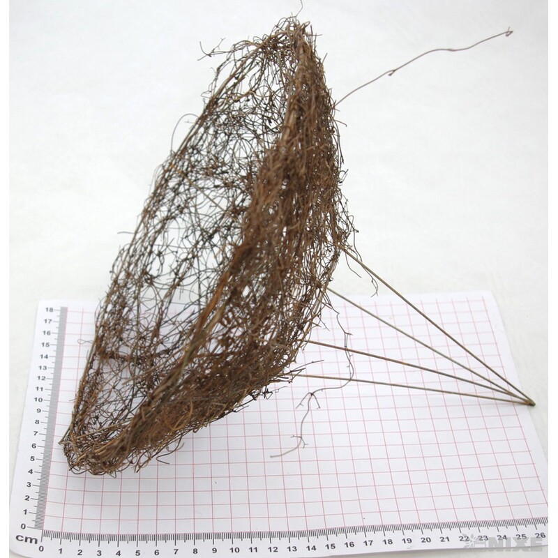 PODLOŽKA HNÍZDO 25x10x28cm*HNĚDÁ