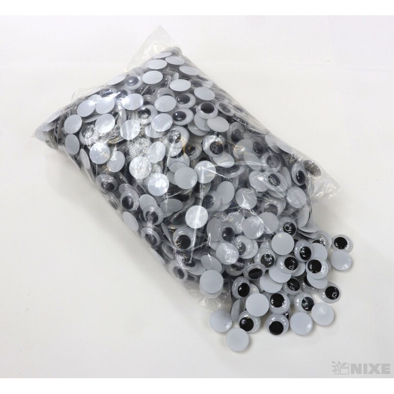 OČI PLASTOVÉ 2cm 1.000ks*