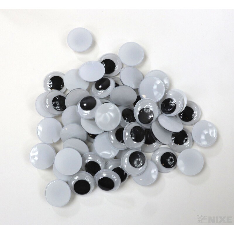 OČI PLASTOVÉ 2cm 1.000ks*