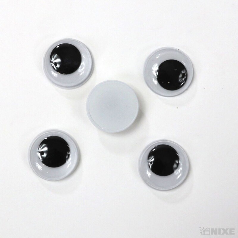 OČI PLASTOVÉ 2cm 1.000ks*