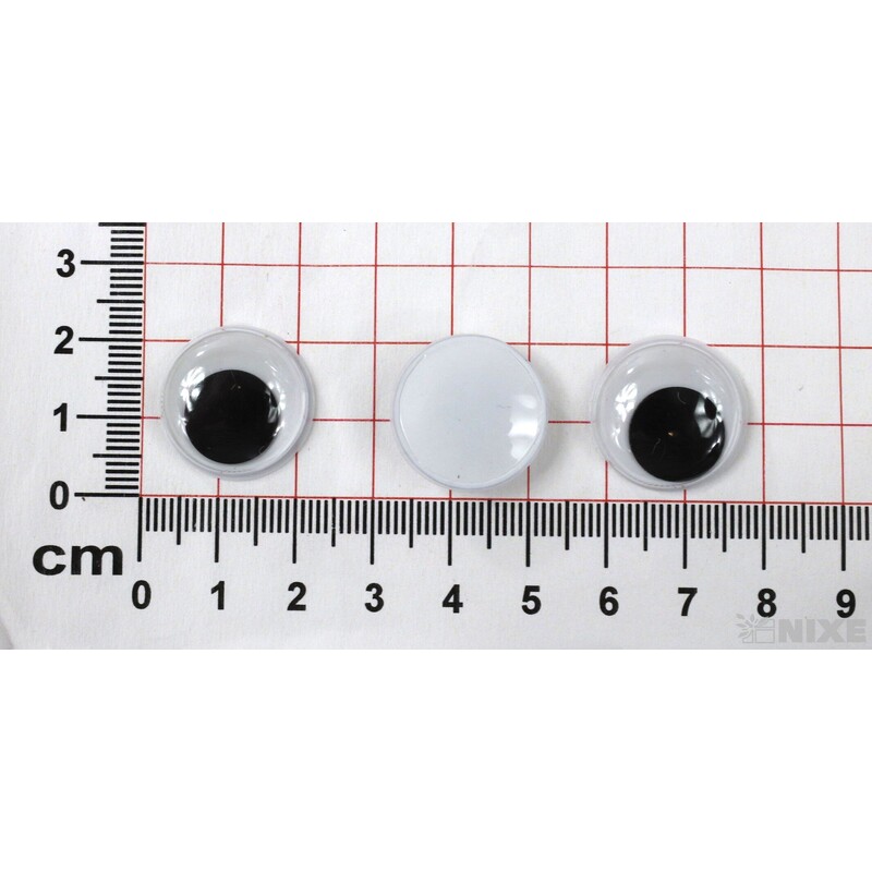 OČI PLASTOVÉ 2cm 1.000ks*