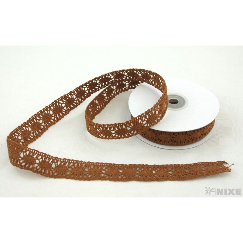 STUHA KRAJKA 25mmx10yd*HNĚDÁ