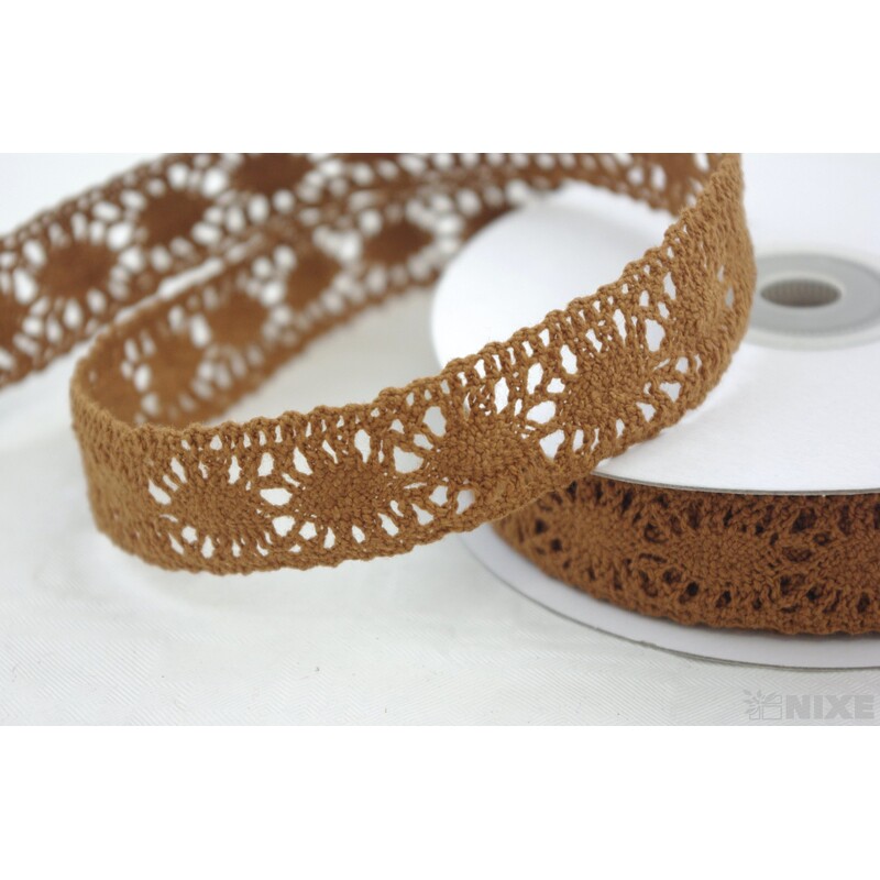 STUHA KRAJKA 25mmx10yd*HNĚDÁ