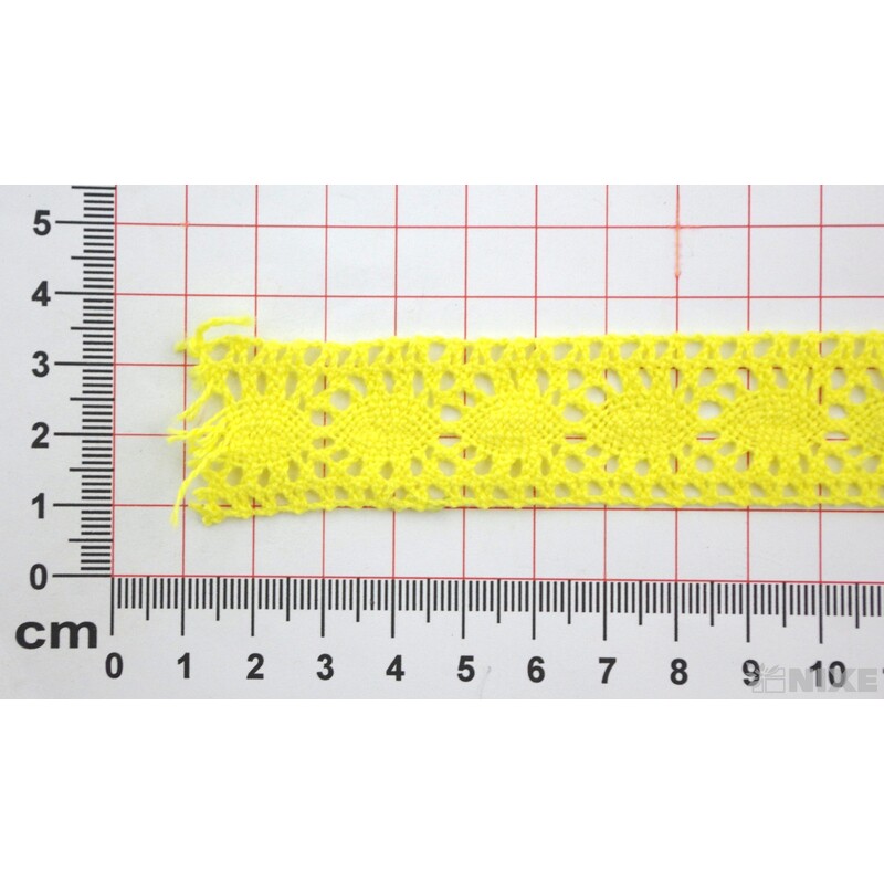 STUHA KRAJKA 25mmx10yd*ŽLUTÁ