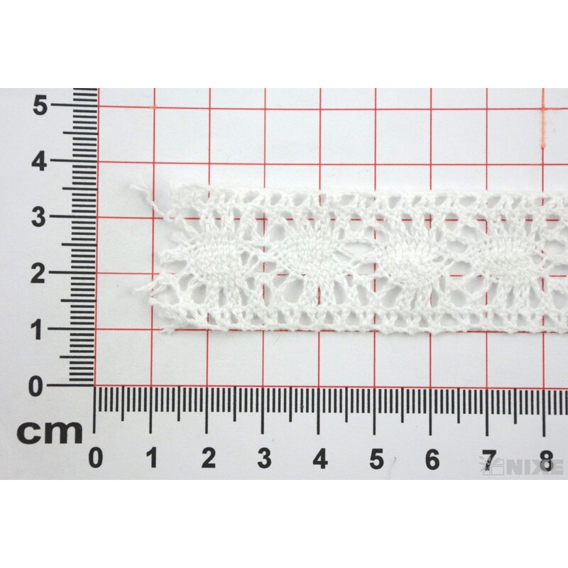 STUHA KRAJKA 25mmx10yd*BÍLÁ