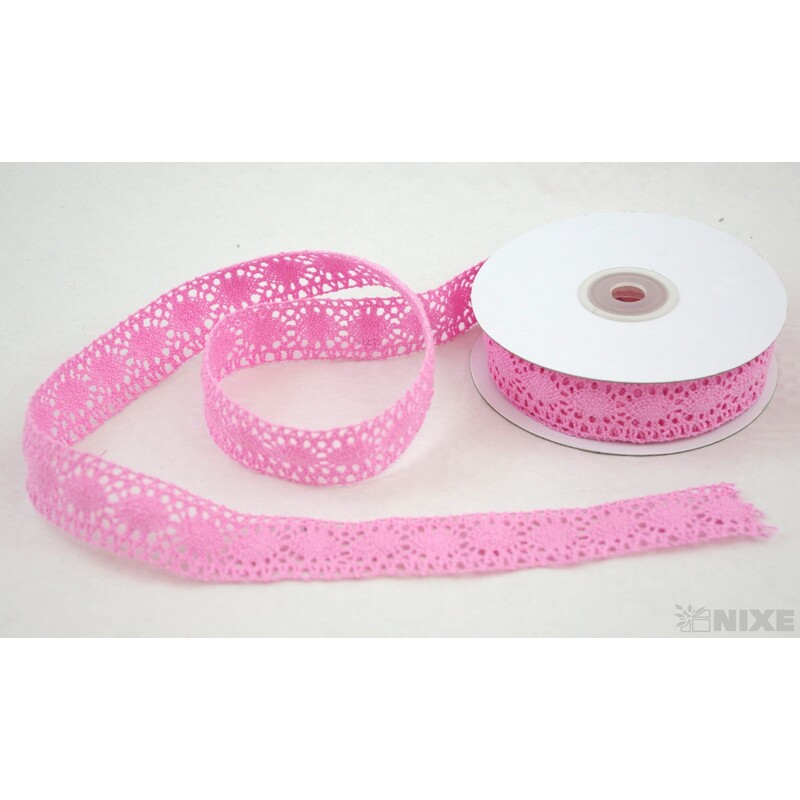 STUHA KRAJKA 25mmx10yd*RŮŽOVÁ