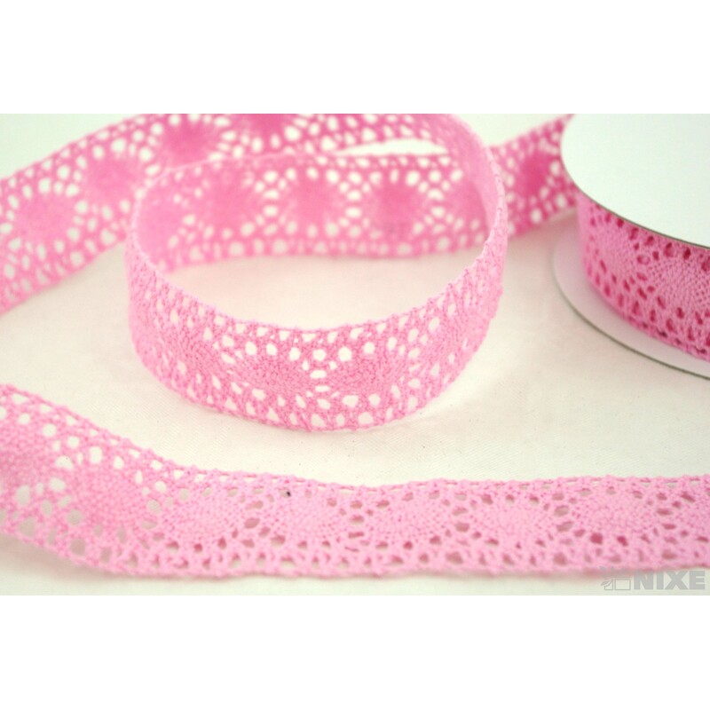 STUHA KRAJKA 25mmx10yd*RŮŽOVÁ