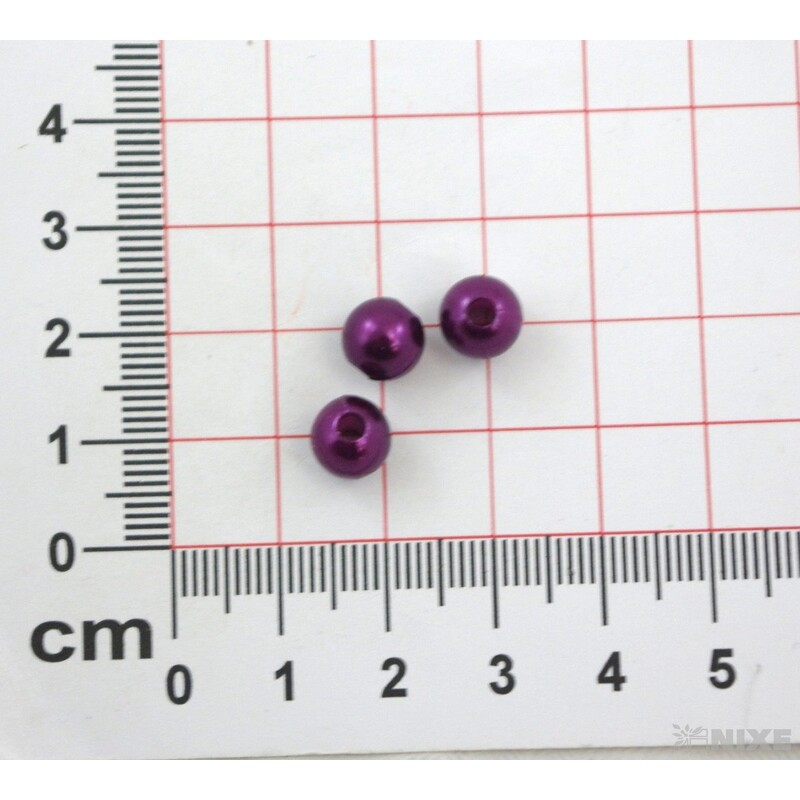 KORÁLKY 8mm 45g*FIALOVÁ TM.