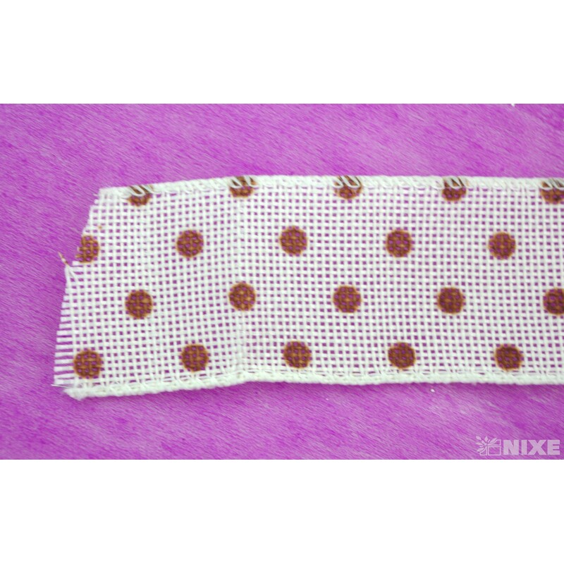 STUHA PUNTÍK 38mmx7yd*SMETANOVÁ V+