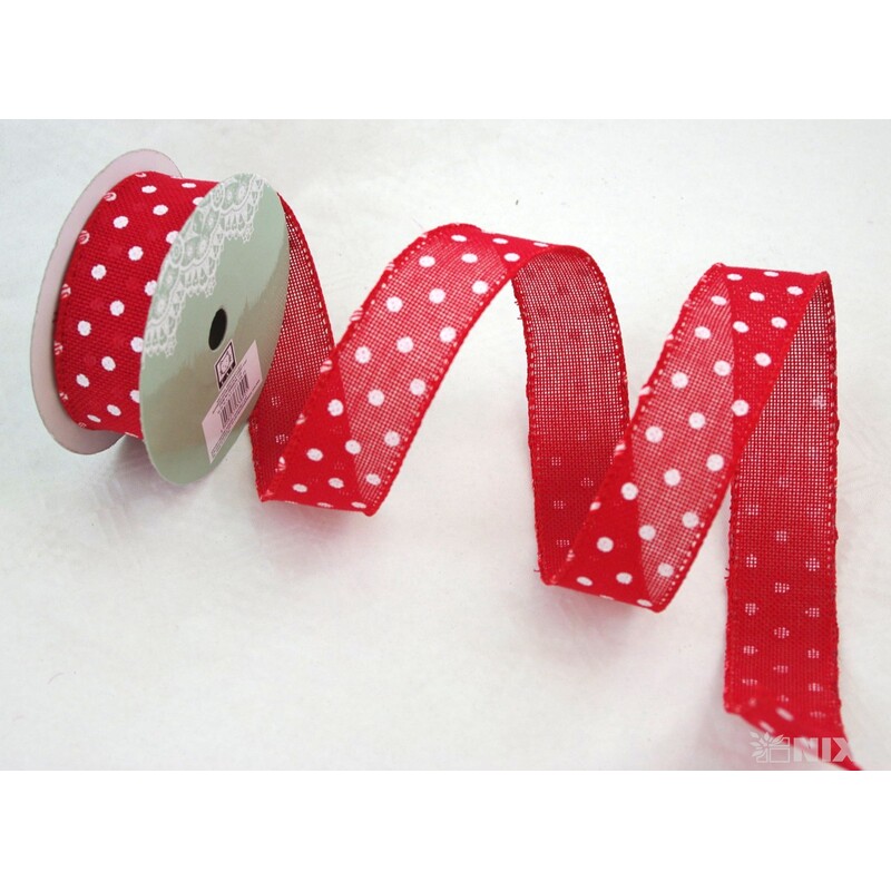 STUHA PUNTÍK 110 38mmx7yd*ČERVENÁ