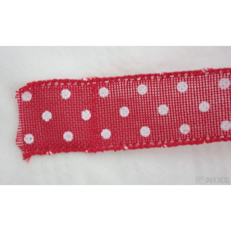 STUHA PUNTÍK 110 38mmx7yd*ČERVENÁ