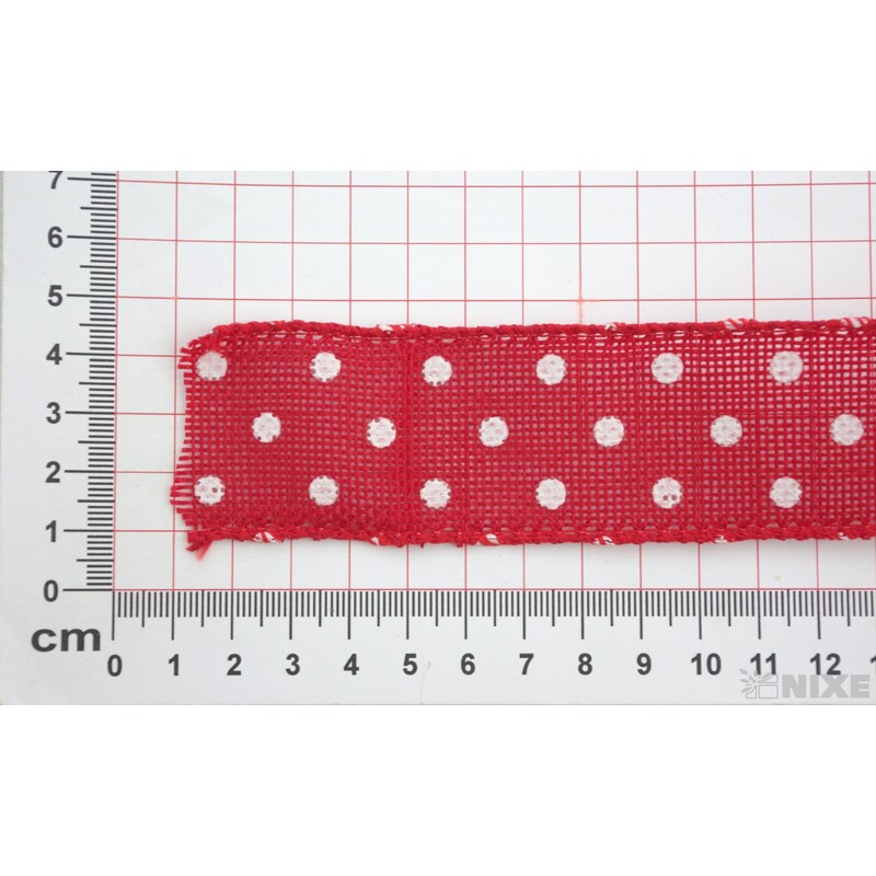 STUHA PUNTÍK 110 38mmx7yd*ČERVENÁ