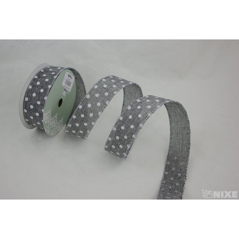 STUHA PUNTÍK 110 38mmx7yd*ŠEDÁ