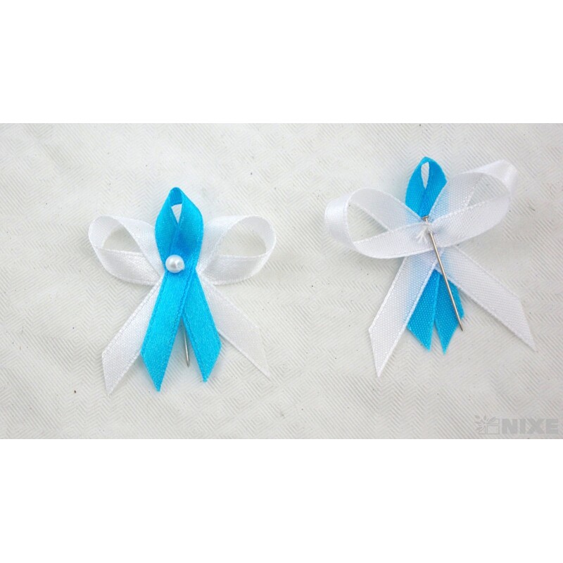 MAŠLIČKA 5cm 100ks*BÍLÁ+TYRKYSOVÁ