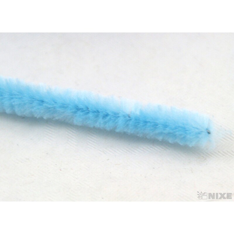 DRÁTEK ŽINYLKA 8mmx31cm 100ks*MODRÁ SV.