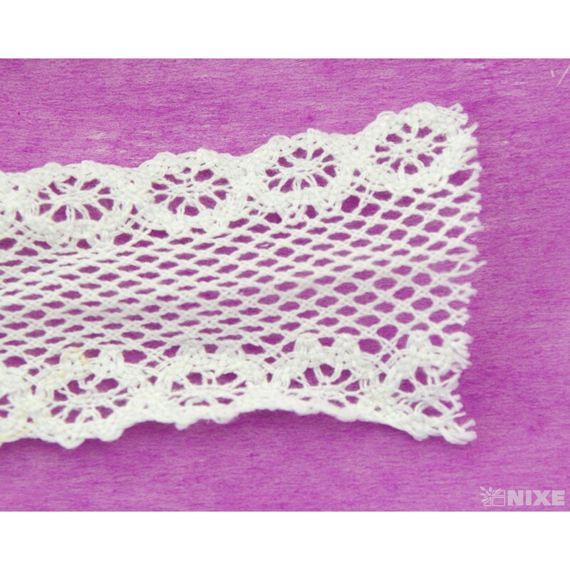 STUHA KRAJKA MIX 40mmx5yd*BÍLÁ