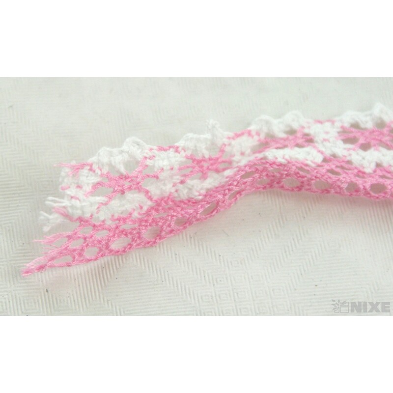 STUHA KRAJKA MIX 20mmx5yd*RŮŽOVÁ