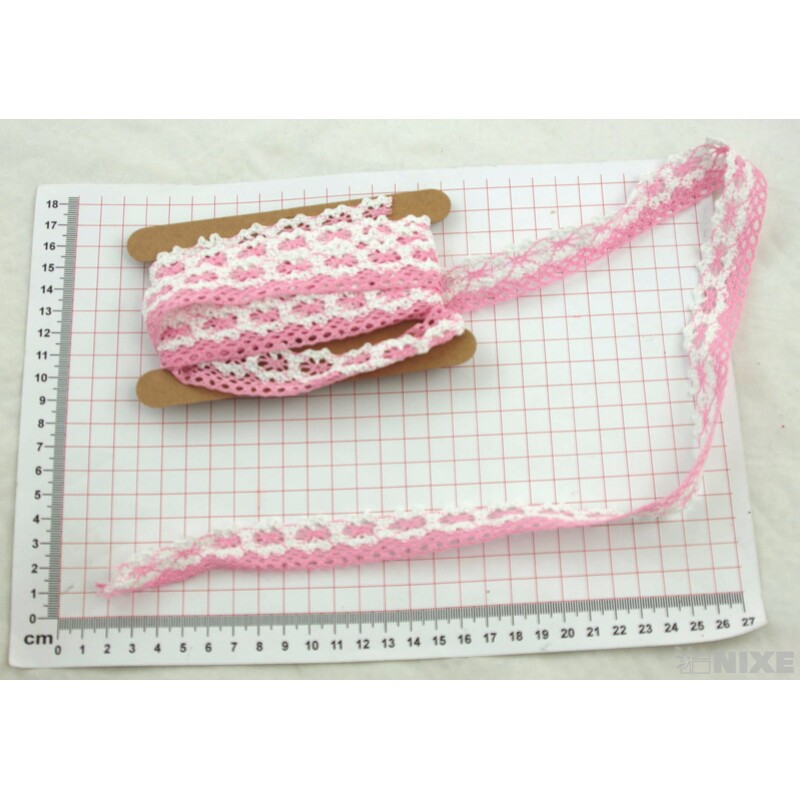 STUHA KRAJKA MIX 20mmx5yd*RŮŽOVÁ