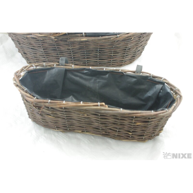 TRUHLÍK ZÁVĚS 16x22x48cm 14x16x41 14x14x39*MIX BAREV