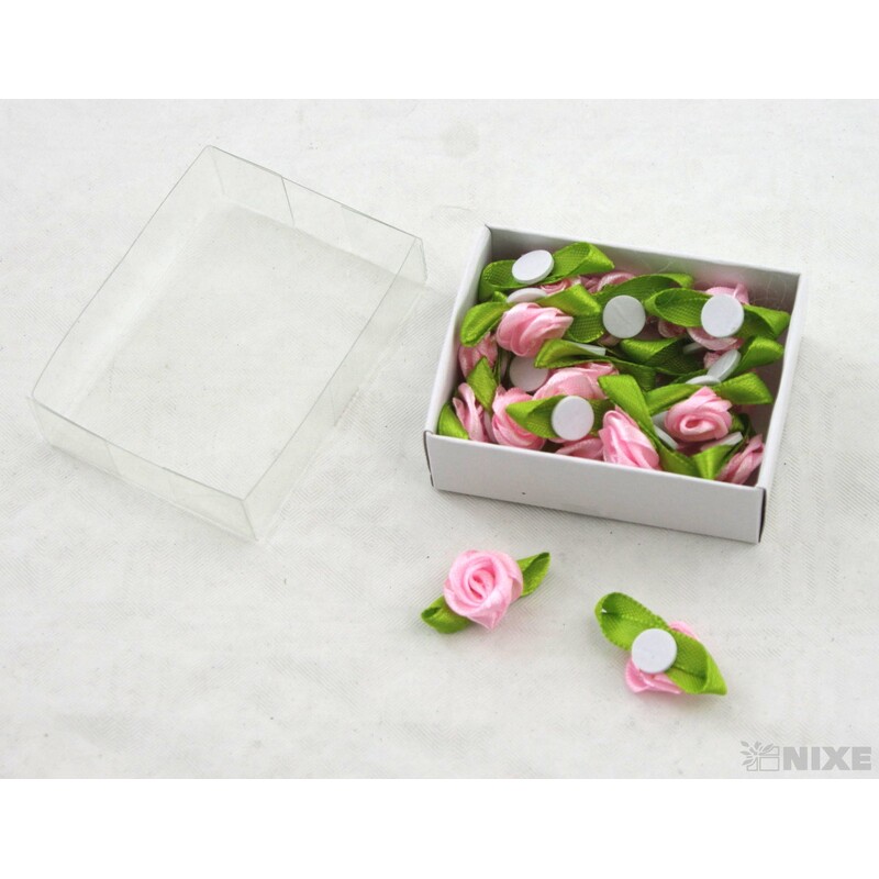 KVÍTEK NALEP. PERL.2cm 24ks*MIX BAREV