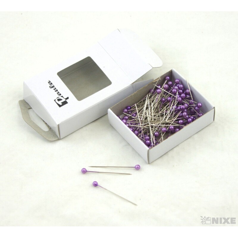 ŠPENDLÍK PL 4mmx4cm 144ks*FIALOVÁ SV.