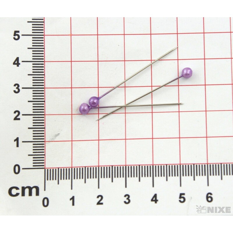 ŠPENDLÍK PL 4mmx4cm 144ks*FIALOVÁ SV.
