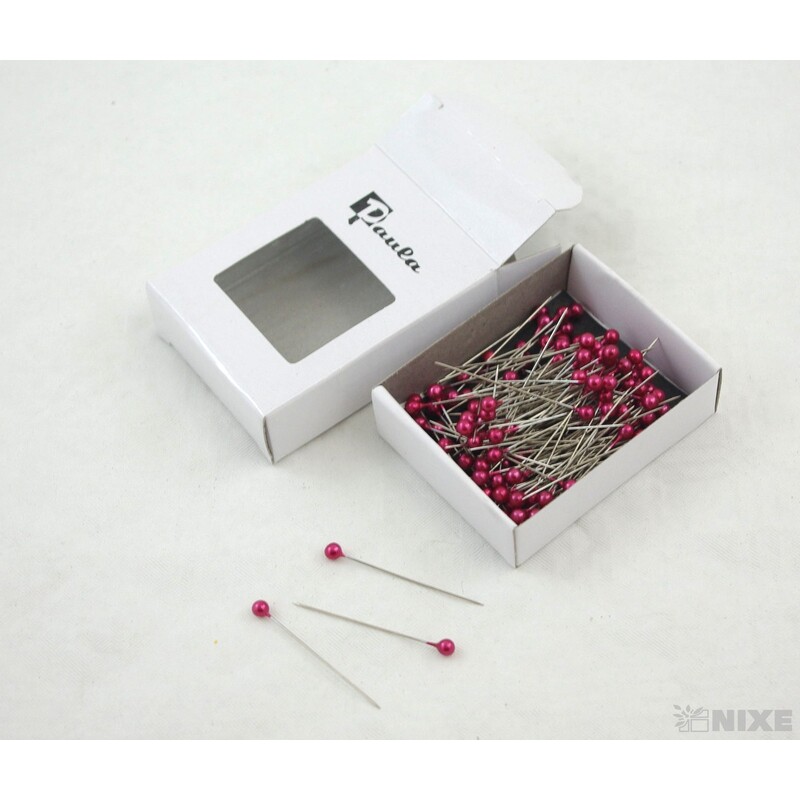 ŠPENDLÍK PL 4mmx4cm 144ks*VÍNOVÁ