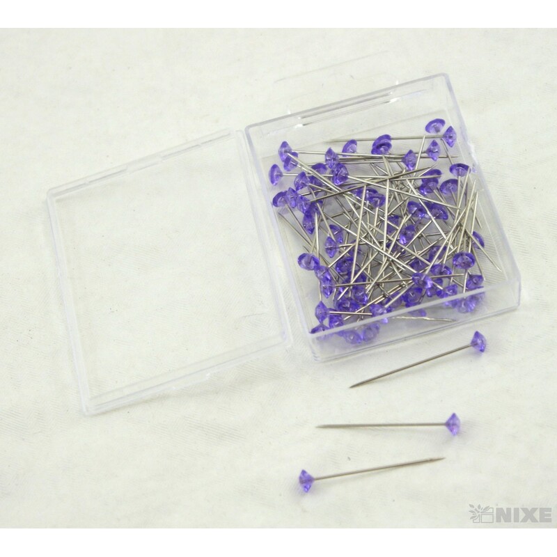 ŠPENDLÍK PL 5mmx4cm 72ks*FIALOVÁ